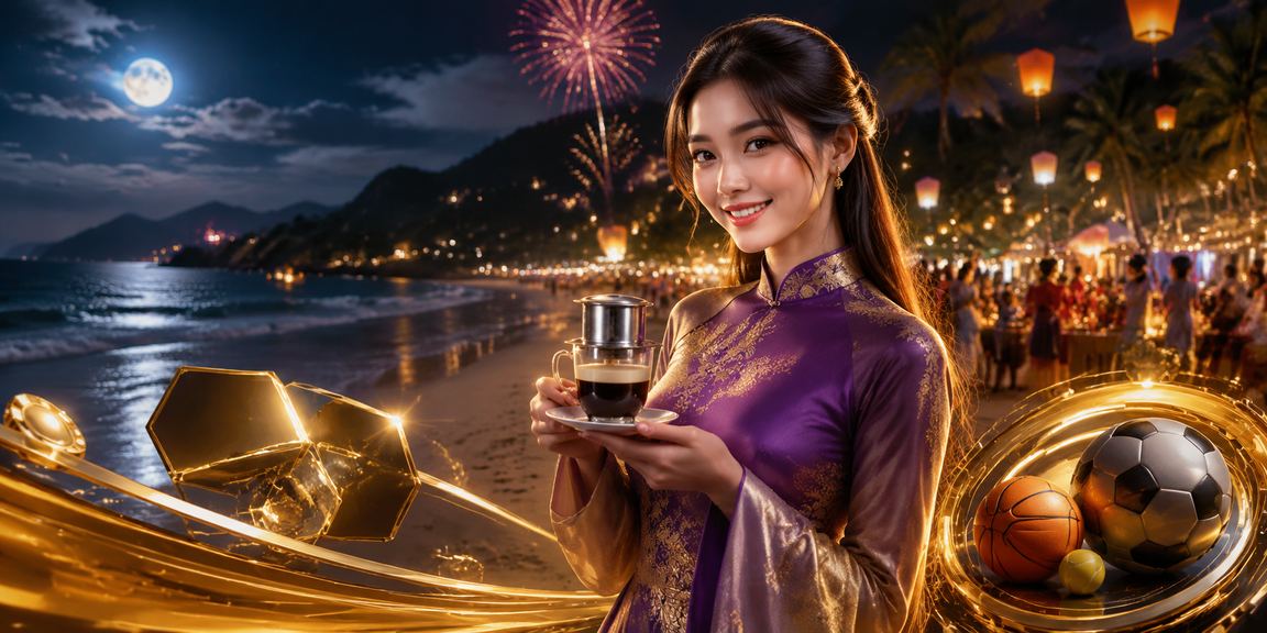 Người dùng Việt Nam trong tà áo dài trải nghiệm cá cược thể thao tại Côn Đảo